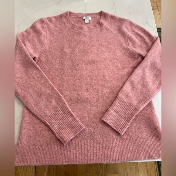 J. Crew Sweaters - J. Crew Soft Pink Crew Neck Sweater